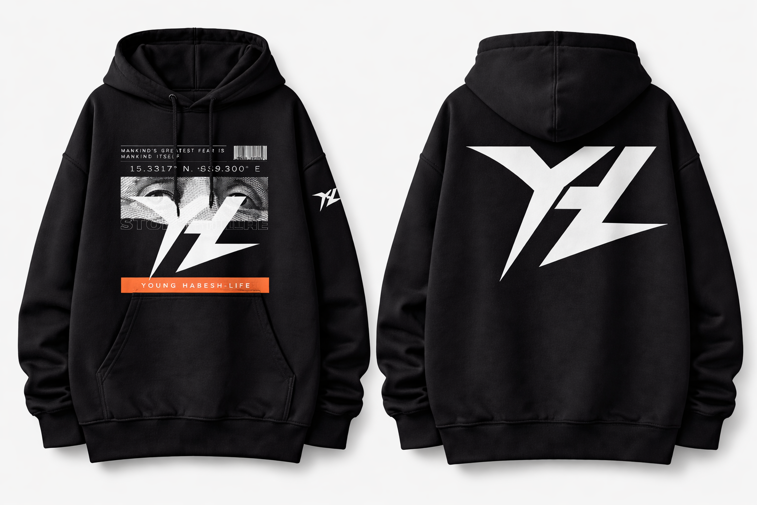 YH-L Dolla Hoodie Oversized